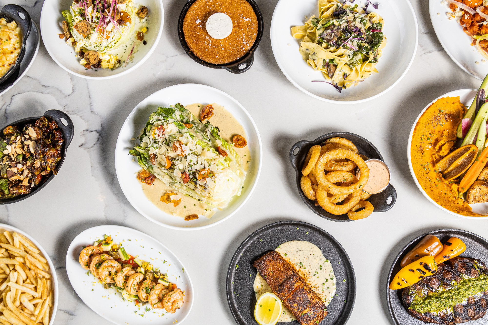 Bull & Bowl food spread